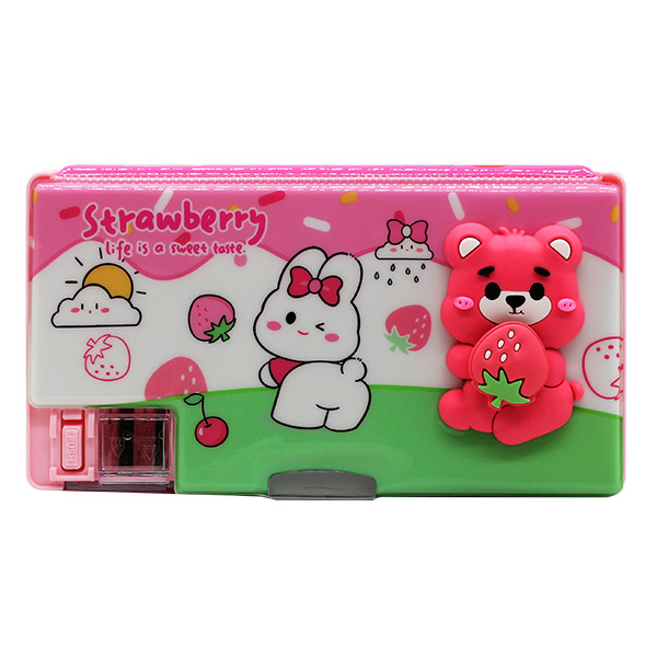 جامدادی مدل کتابی اسپینری کد 568.9 طرح خرس