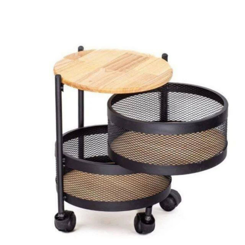 سبد سیب زمینی و پیاز مدل توری 2 طبقه