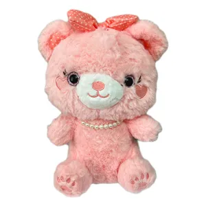 عروسک طرح خرس قلبی مدل 60 ارتفاع 28 سانتی‌متر