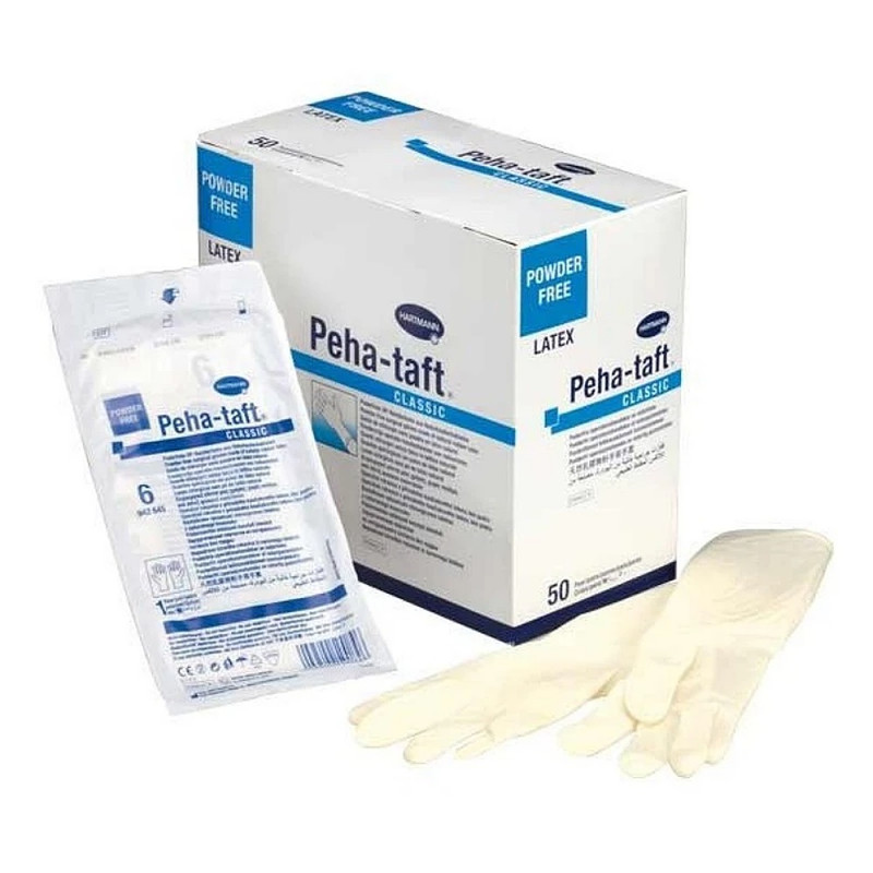 دستکش جراحی لاتکس پهاتاف مدل 01 سایز 8 بسته 2 عددی