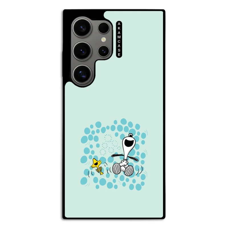 کاور آکام مدل AMC-WSGS24U-SNOOPY-39 مناسب برای گوشی موبایل سامسونگ Galaxy S24 Ultra