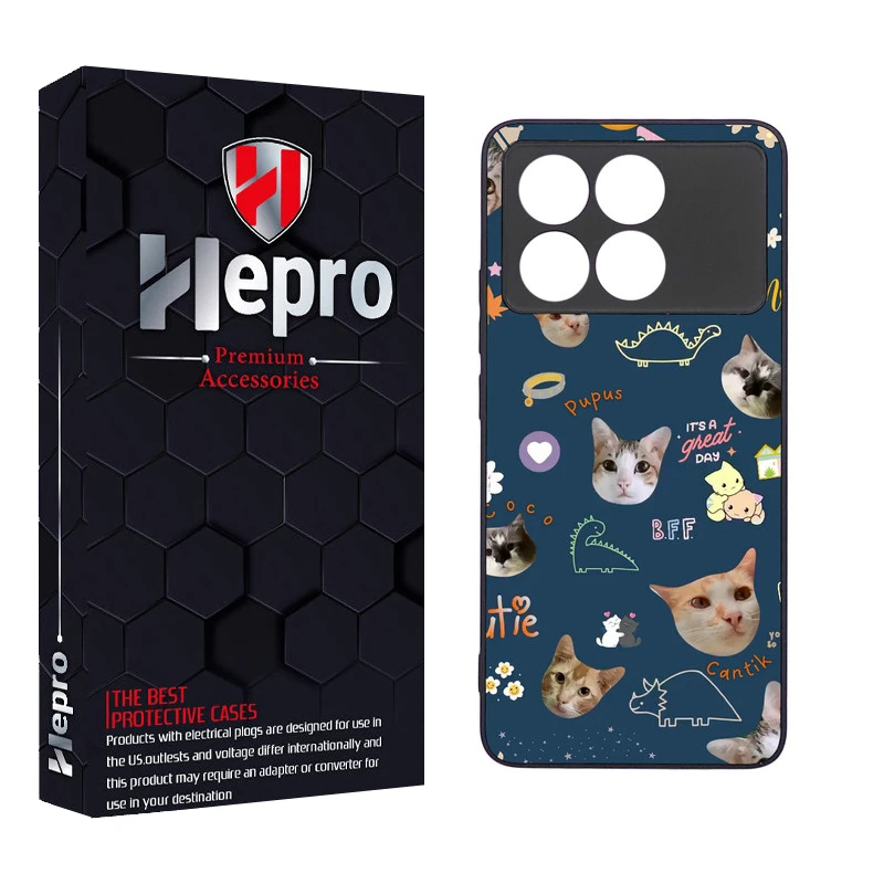 کاور هپرو طرح فانتزی مدل TPU مناسب برای گوشی موبایل شیائومی Poco X6 PRO