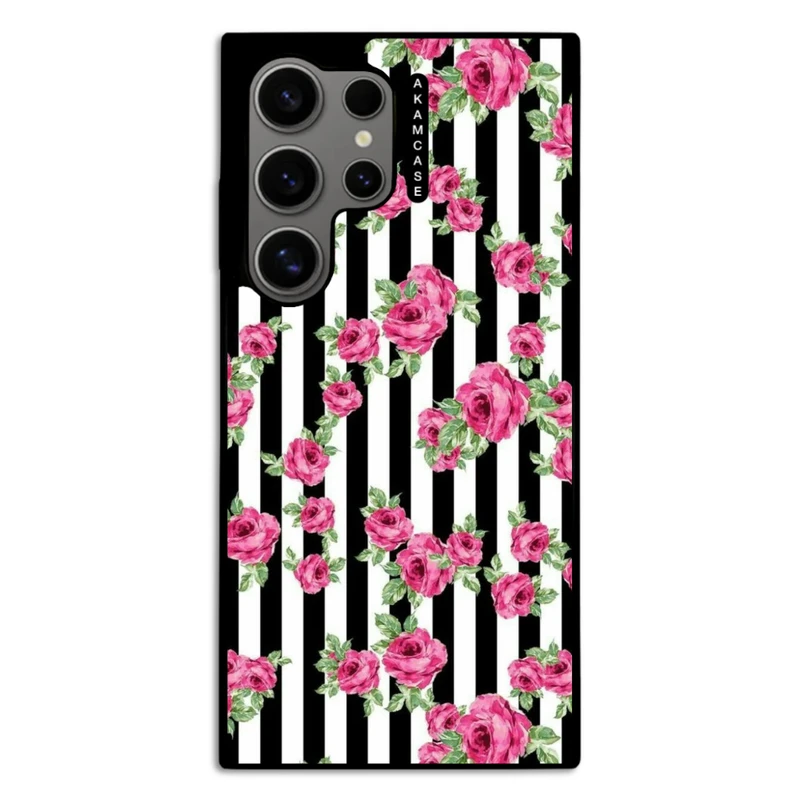 کاور آکام مدل AMC-WSGS24U-FLOWERS-24 مناسب برای گوشی موبایل سامسونگ Galaxy S24 Ultra