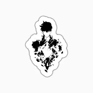 استیکر لپ تاپ و موبایل بووم طرح Anime Solo Leveling کد PS67