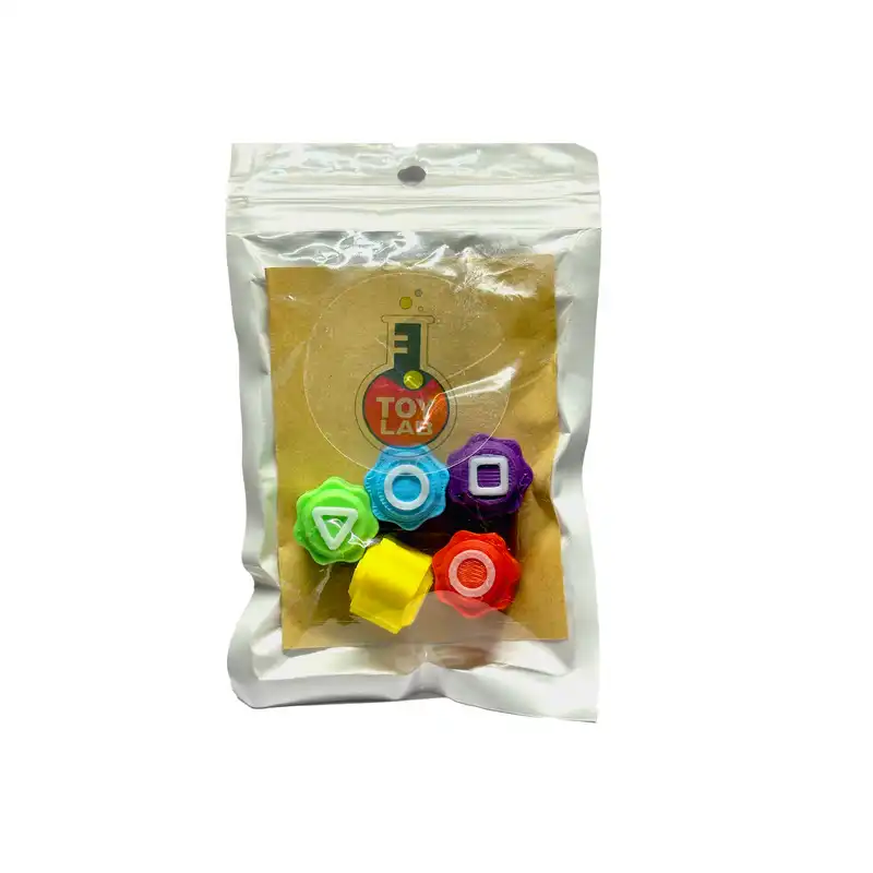 بازی فکری توی لب مدل گونگی مهره سنگین بسته 5 عددی