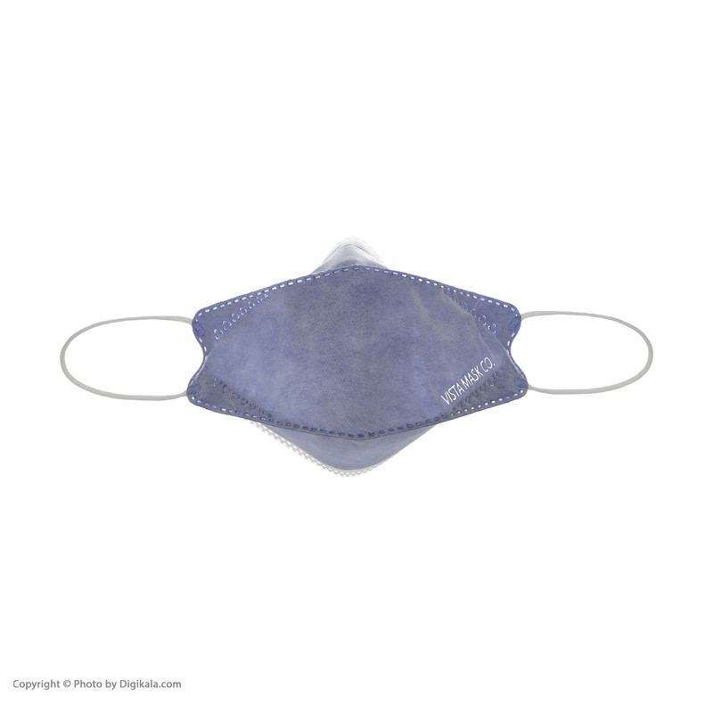 ماسک تنفسی ویستا ماسک مدل 3D کد 12 بسته 25 عددی