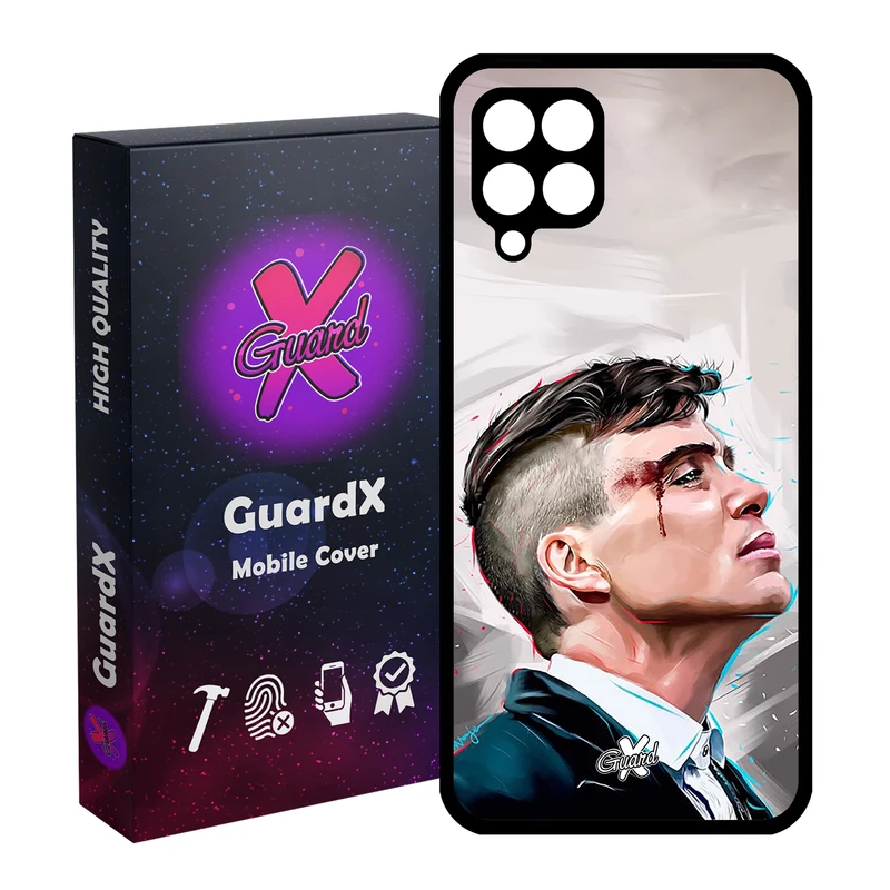 کاور گارد ایکس طرح Peaky Blinders مدل Glass10032 مناسب برای گوشی موبایل سامسونگ Galaxy A12