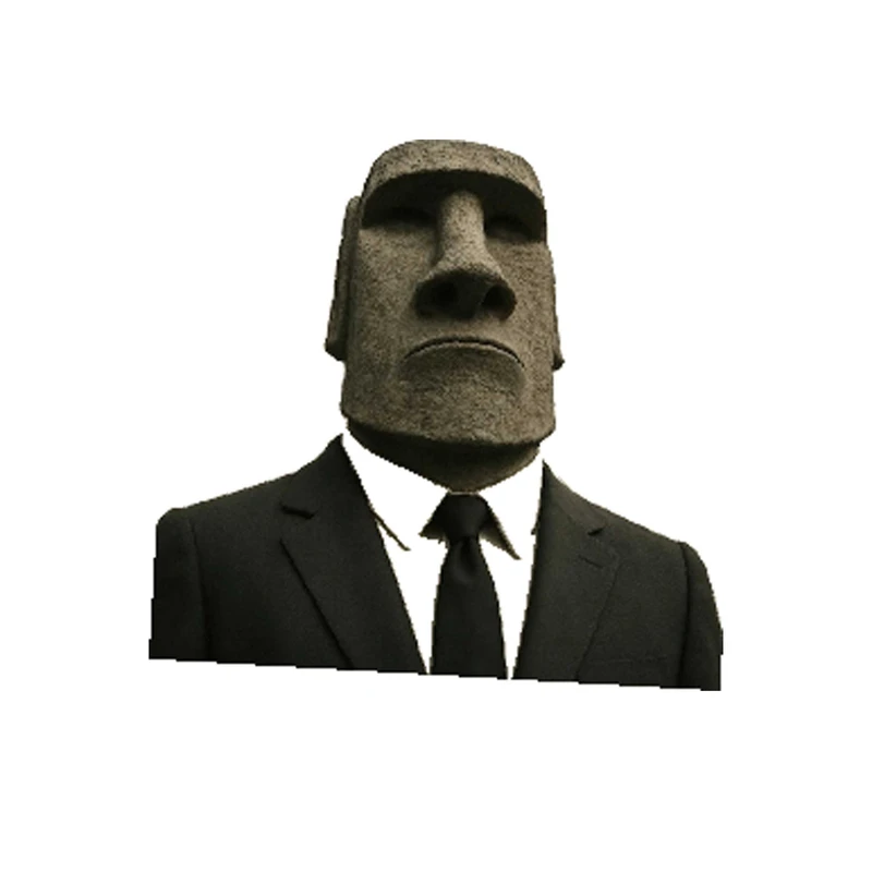 برچسب بدنه خودرو رایسان طرح مرد سنگی کد SB0024