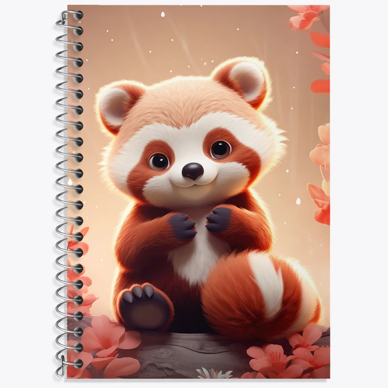 دفتر نت موسیقی 50 برگ خندالو طرح راکون کیوت کد N2270