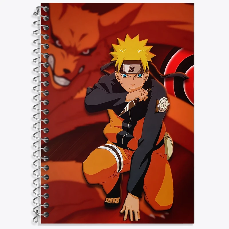 دفتر لغت 50 برگ خندالو طرح انیمه ناروتو (Naruto) کد F2027