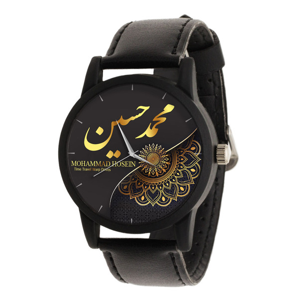 ساعت مچی عقربه ای مردانه طرح محمد حسین کد LF3270 