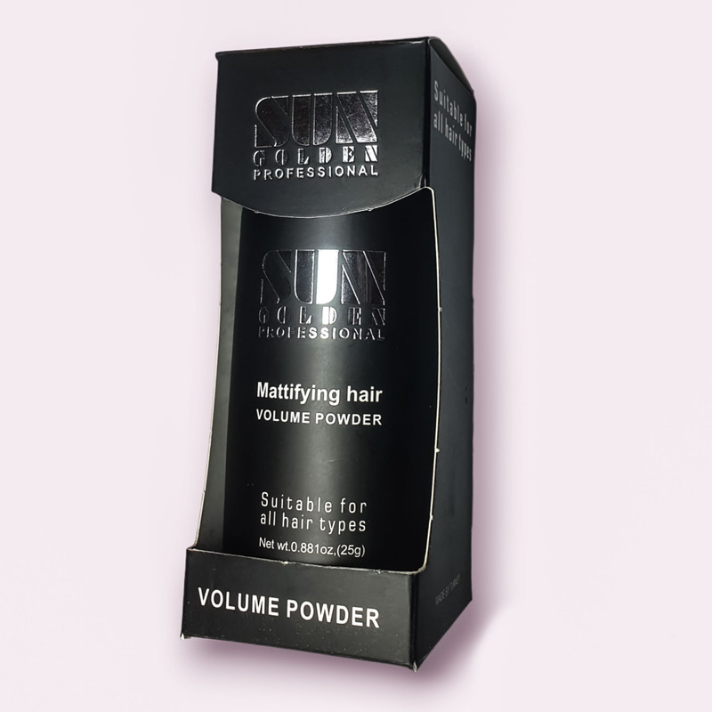 پودر حالت دهنده مو سان گلدن مدل matt حجم 25 میلی لیتر