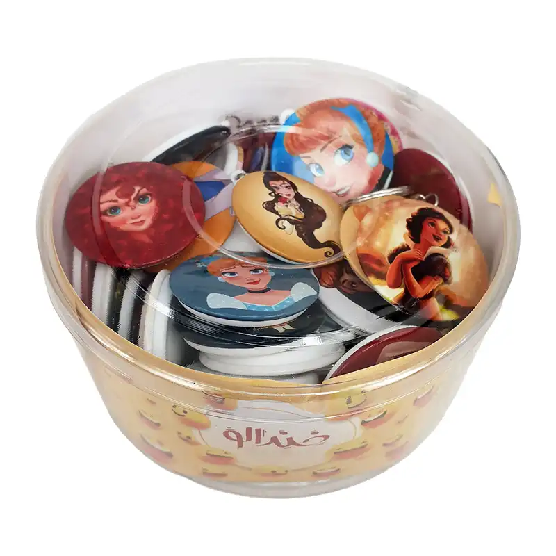 جاکلیدی خندالو مدل پرنسس های دیزنی کد 18 مجموعه 50 عددی