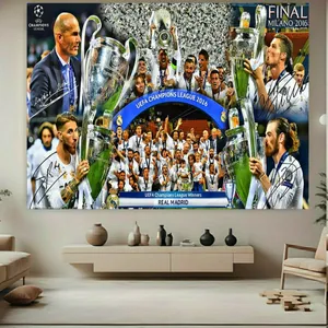  پوستر پارچه ای طرح فوتبال مدل جشن جام جهانی کد BK24041