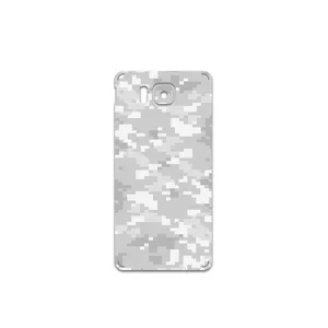 MAHOOT  Army-Snow-Pixel Cover Sticker for Samsung Galaxy Alpha