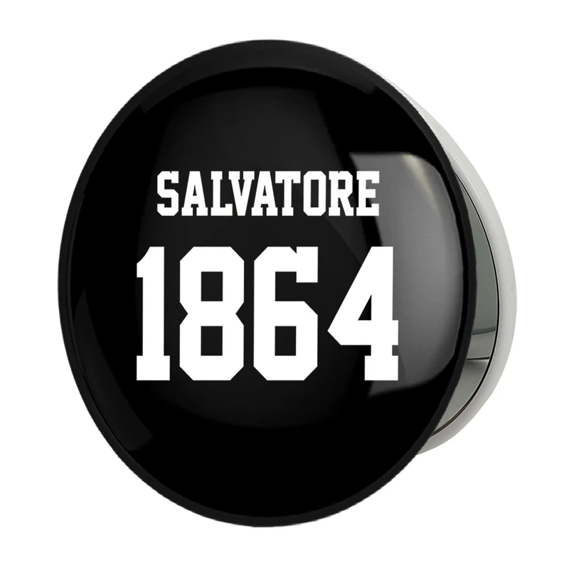 آینه جیبی خندالو طرح خاطرات یک خون آشام The Vampire Diaries مدل تاشو کد 20243 