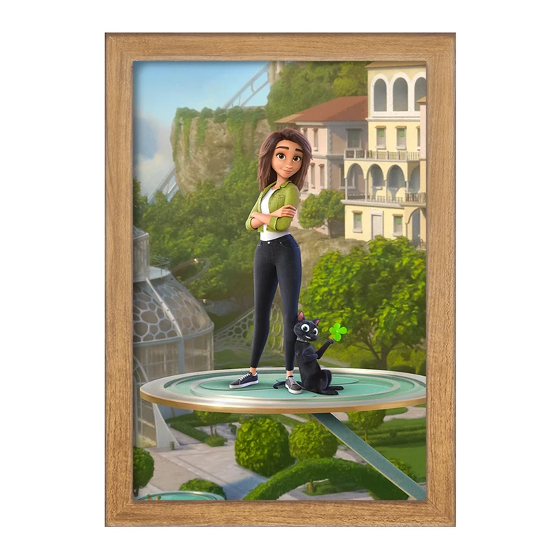 تابلو خندالو مدل انیمیشن شانس لاک Luck کد 26035