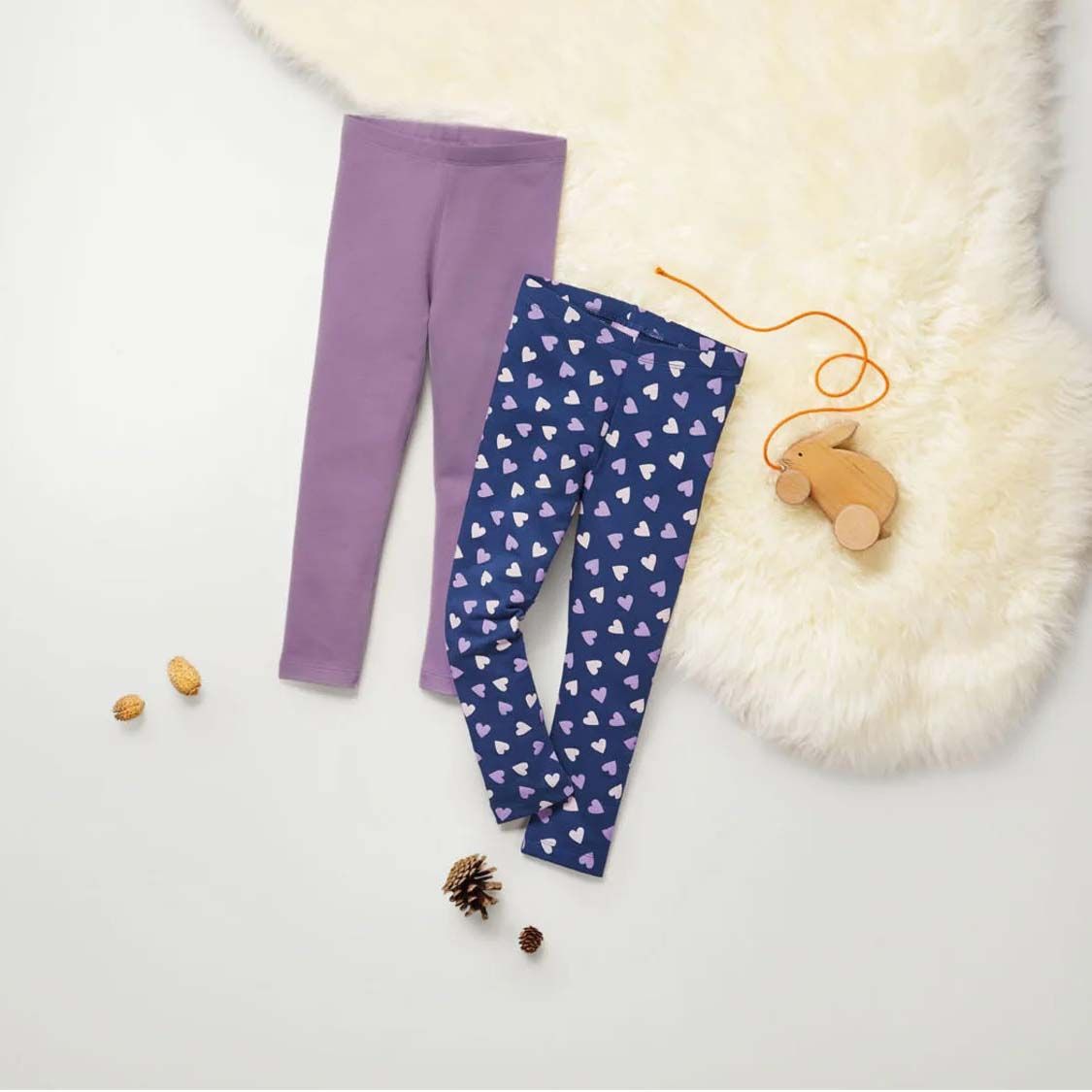 شلوار دخترانه لوپیلو مدل تو کرکی 2024 مجموعه 2 عددی -  - 6