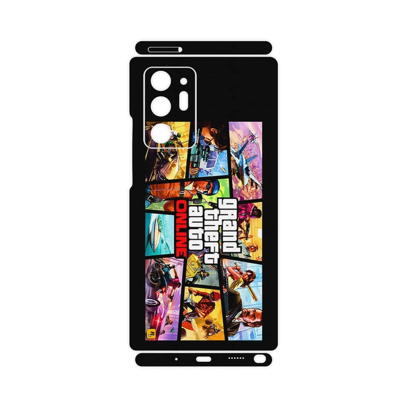 برچسب پوششی ماهوت مدل GTA Online Game Series-FullSkin مناسب برای گوشی موبایل سامسونگ Galaxy Note 20 Ultra