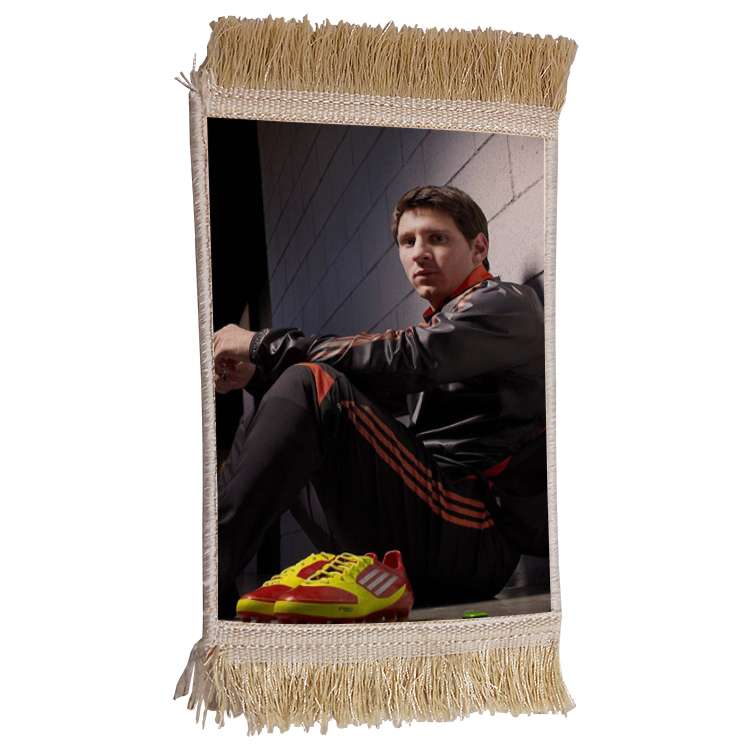 فرش ماشینی دیوارکوب مدل مسی کد 29