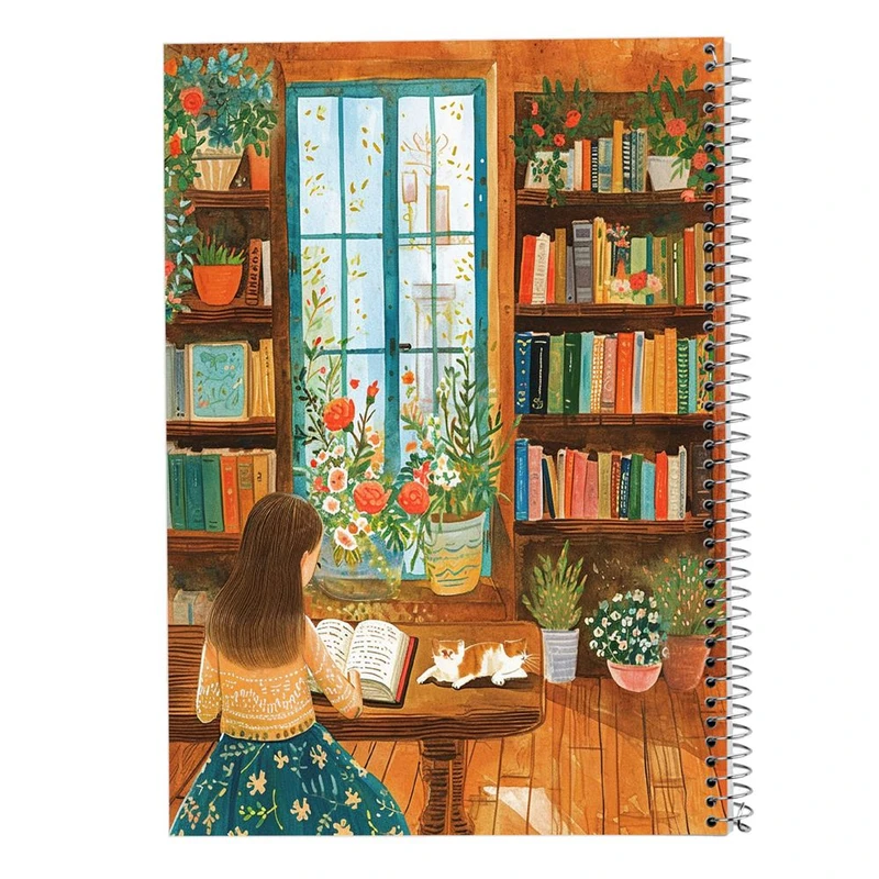 دفتر نقاشی 50 برگ مدوپد مدل دخترانه کد DF15787