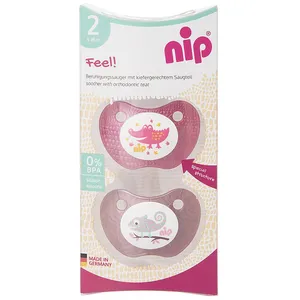 پستانک ارتودنسی نیپ مدل 31307PP بسته 2 عددی