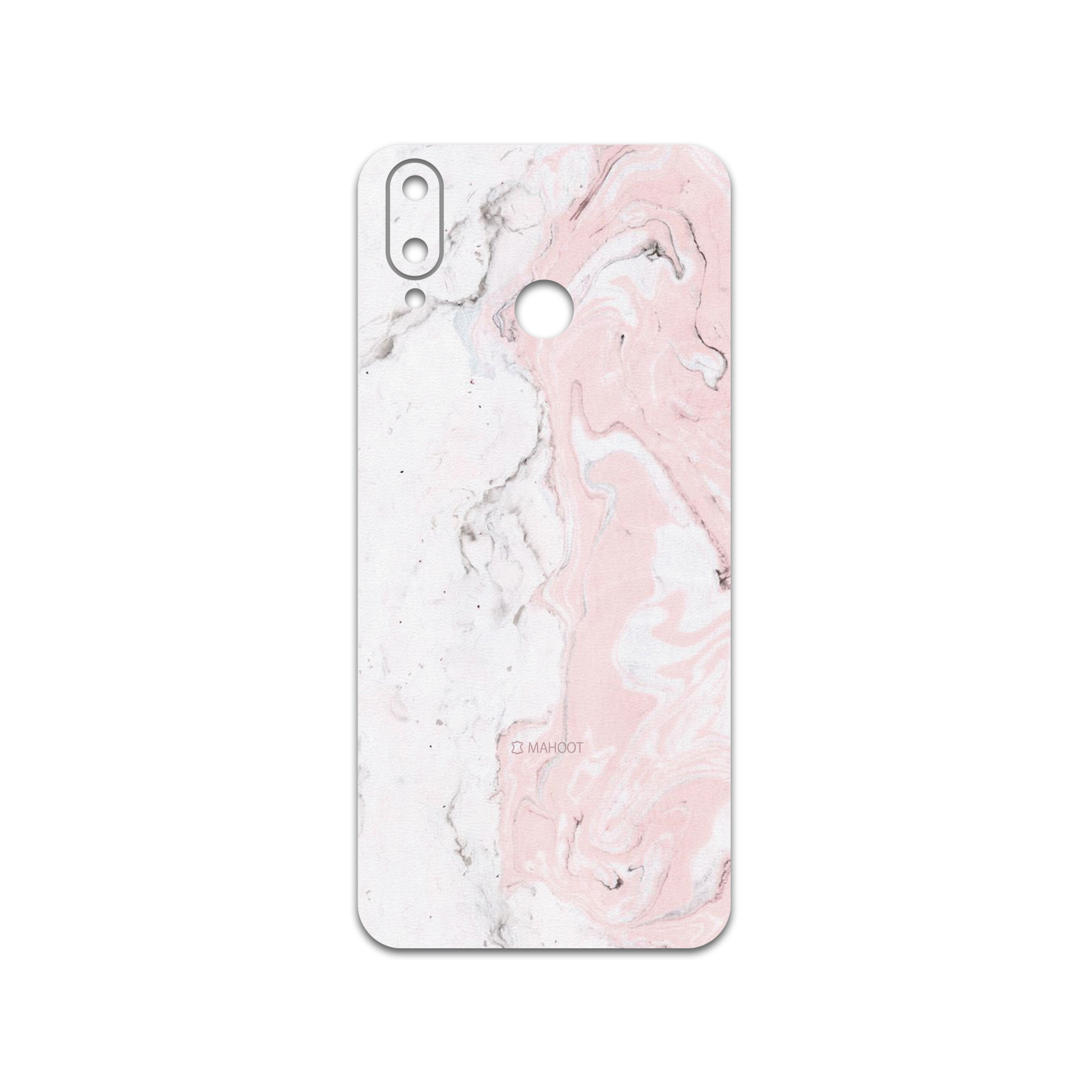 برچسب پوششی ماهوت مدل Blanco-Pink-Marble مناسب برای گوشی موبایل جی پلاس Q10