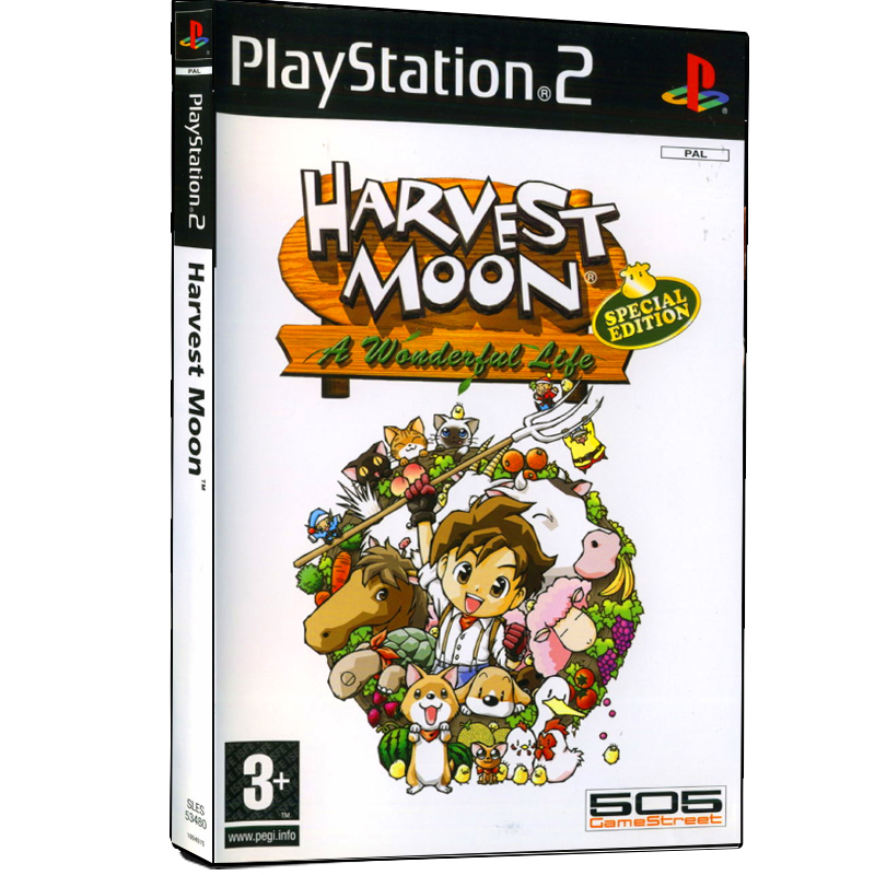 بازی Harvest Moon A Wonderful Life مخصوص PS2