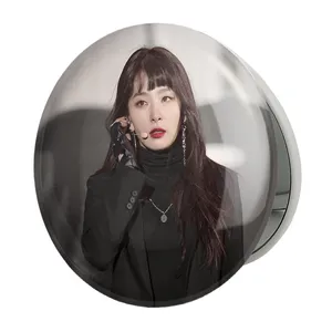 آینه جیبی خندالو طرح سولگی گروه رد ولوت Red Velvet مدل تاشو کد 19622 