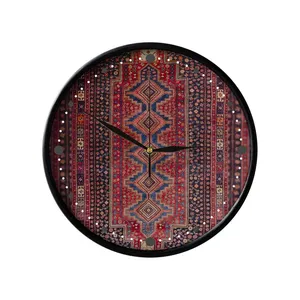 ساعت دیواری مدوپد طرح فرش کردی مدل C-Kordi08