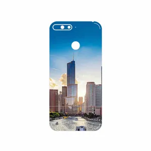 MAHOOT City of Chicago Cover Sticker for Huawei Y6 2018