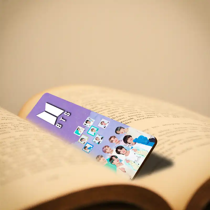 نشانگر کتاب لوکسینو مدل B T S کد Bookland_166