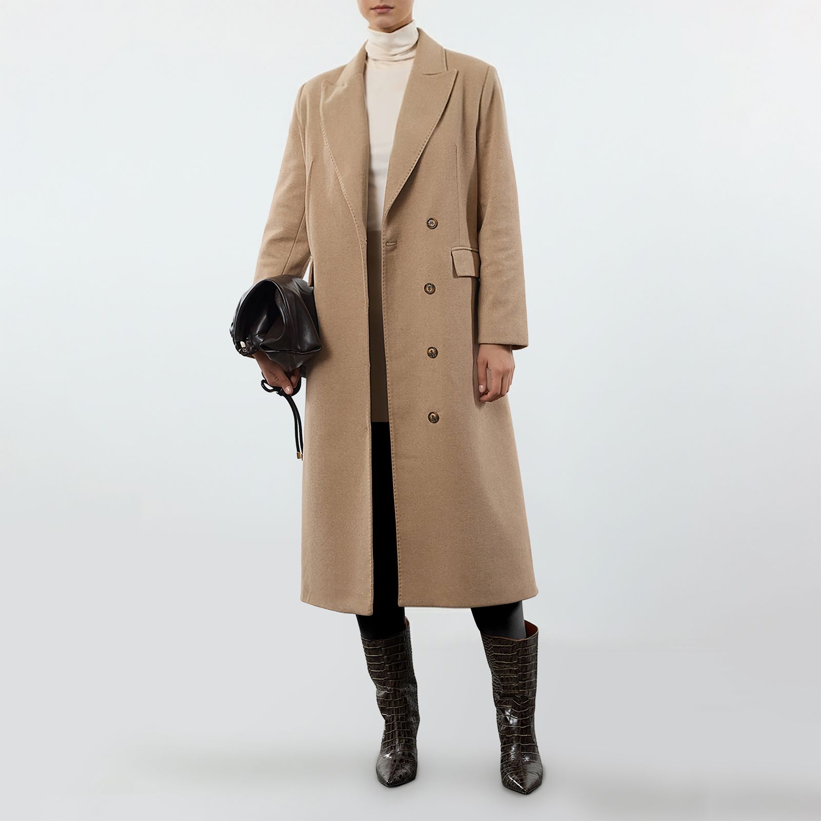 پالتو زنانه مدل 838640502 طرح ترندیول - - 1