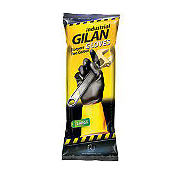 دستکش صنعتی دستکش گیلان مدل سه لایه دورنگ