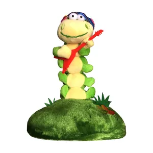 اسباب بازی طرح کرم ابریشم رقصنده مدل نوازنده گیتار