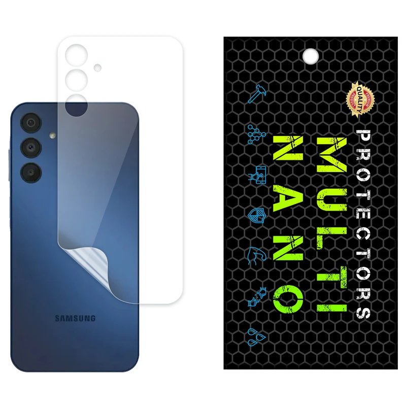 محافظ پشت شفاف نانو هیدروژل مولتی نانو مدل X-F1T مناسب برای گوشی موبایل سامسونگ Galaxy A15 5G
