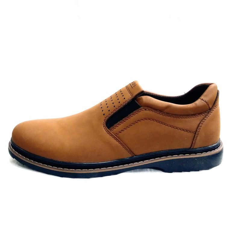 کفش مردانه مدل البرز کد P.a.t رنگ عسلی -  - 1