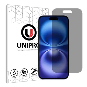 Unipro Star 4 model privacy screen protector suitable for Apple iPhone 16 mobile phone