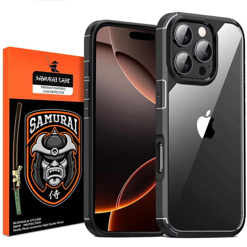 کاور سامورایی مدل SPC مناسب برای گوشی موبایل اپل iPhone 16 Pro