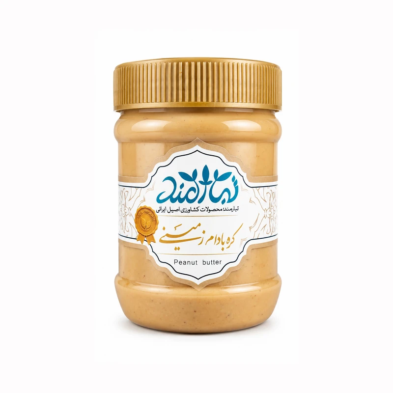 کره بادام زمینی تبارمند - 370 گرم