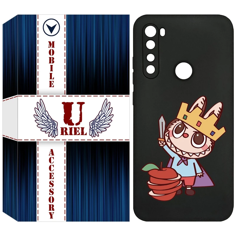 کاور یوریل مدل KSH کد 120 طرح عروسک لبوبو مناسب برای گوشی موبایل شیائومی Redmi Note 8