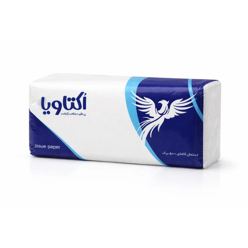 دستمال کاغذی 250 برگ دو لایه اُکتاویا مدل H01 