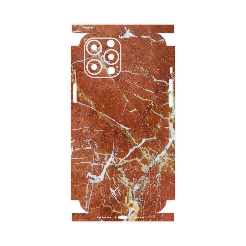 برچسب پوششی ماهوت مدل Red Marble-FullSkin مناسب برای گوشی موبایل اپل iPhone 12 Pro Max
