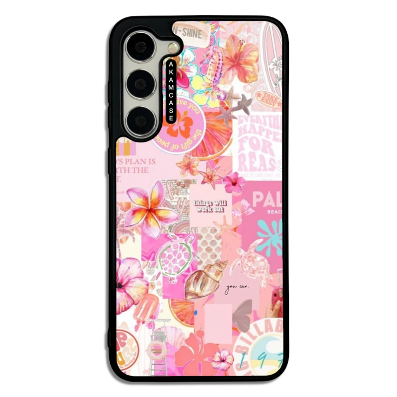 کاور آکام مدل AMC-WSGS23P-PINK-25 مناسب برای گوشی موبایل سامسونگ Galaxy S23 Plus