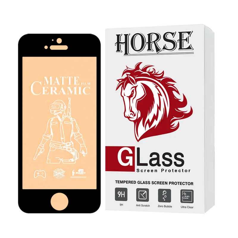 محافظ صفحه نمایش مات هورس مدل CERAMICH مناسب برای گوشی موبایل اپل iPhone 5s / 5c / 5