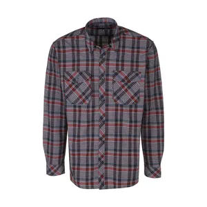 پیراهن آستین بلند مردانه پاتن جامه مدل 102722010233290 پشمی