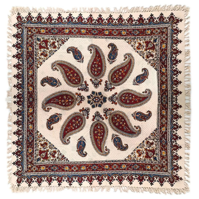 رومیزی قلمکار دن هوم طرح بته جقه کد D.100