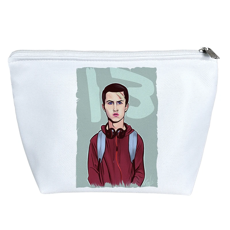 کیف لوازم آرایش دخترانه خندالو مدل 13 Reasons Why کد 5335