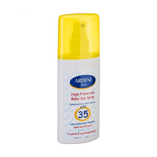 اسپری ضد آفتاب کودک آردن مدل SPF35 حجم 100 میلی لیتر مجموعه 2 عددی