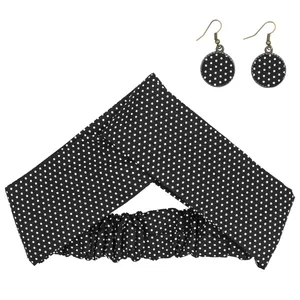 هدبند زنانه مدل هدبند زنانه کد h1229 به همراه گوشواره 